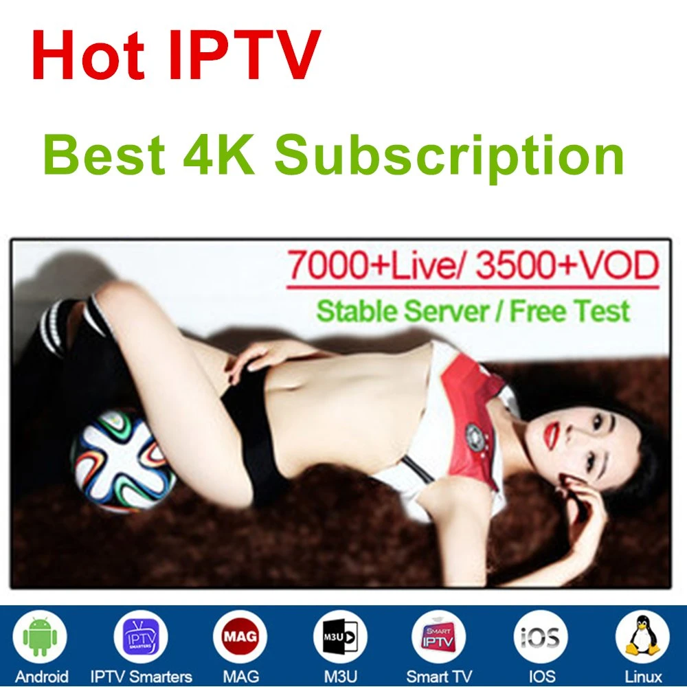 Evdtv Premium IPTV Subscription Xxx M3u Reseller Panel Credit 4K Server Plus Wholesale Price Cobra Ott TV Box