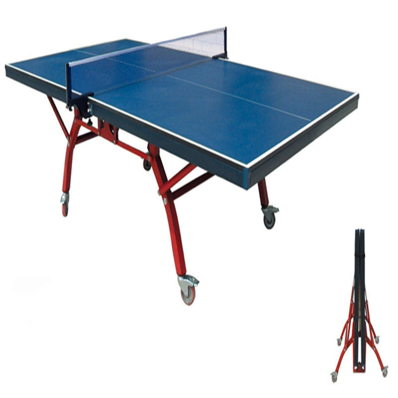 Double Folding Table Ping Pang Table Exercise Fitness Equipment for Sale