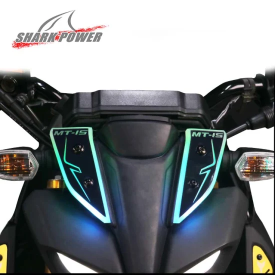 Accessoires de moto Parties du corps Décoratif Universal Fit Flexible LED Strip Lumière étanche pour YAMAHA Mt15