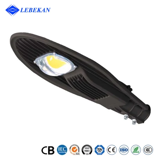 Vente en gros dernier prix parking éclairage le plus lumineux 200W 150W 100W COB Cobra tête 6500K LED réverbère extérieur