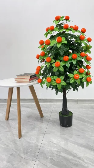 Tête d'arbre ancienne respectueuse de l'environnement 57 Fruits Ping une plante décorative de simulation artificielle personnalisable Jinju