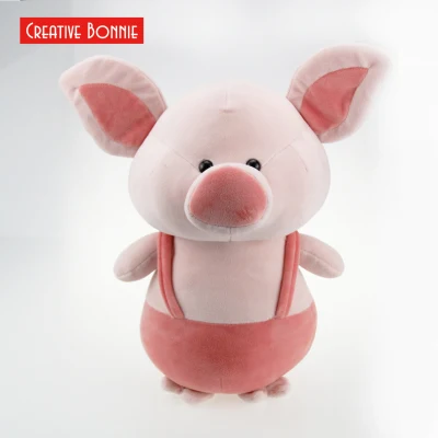 Peluche Ping 30 cm en fourrure super douce en tissu Velboa